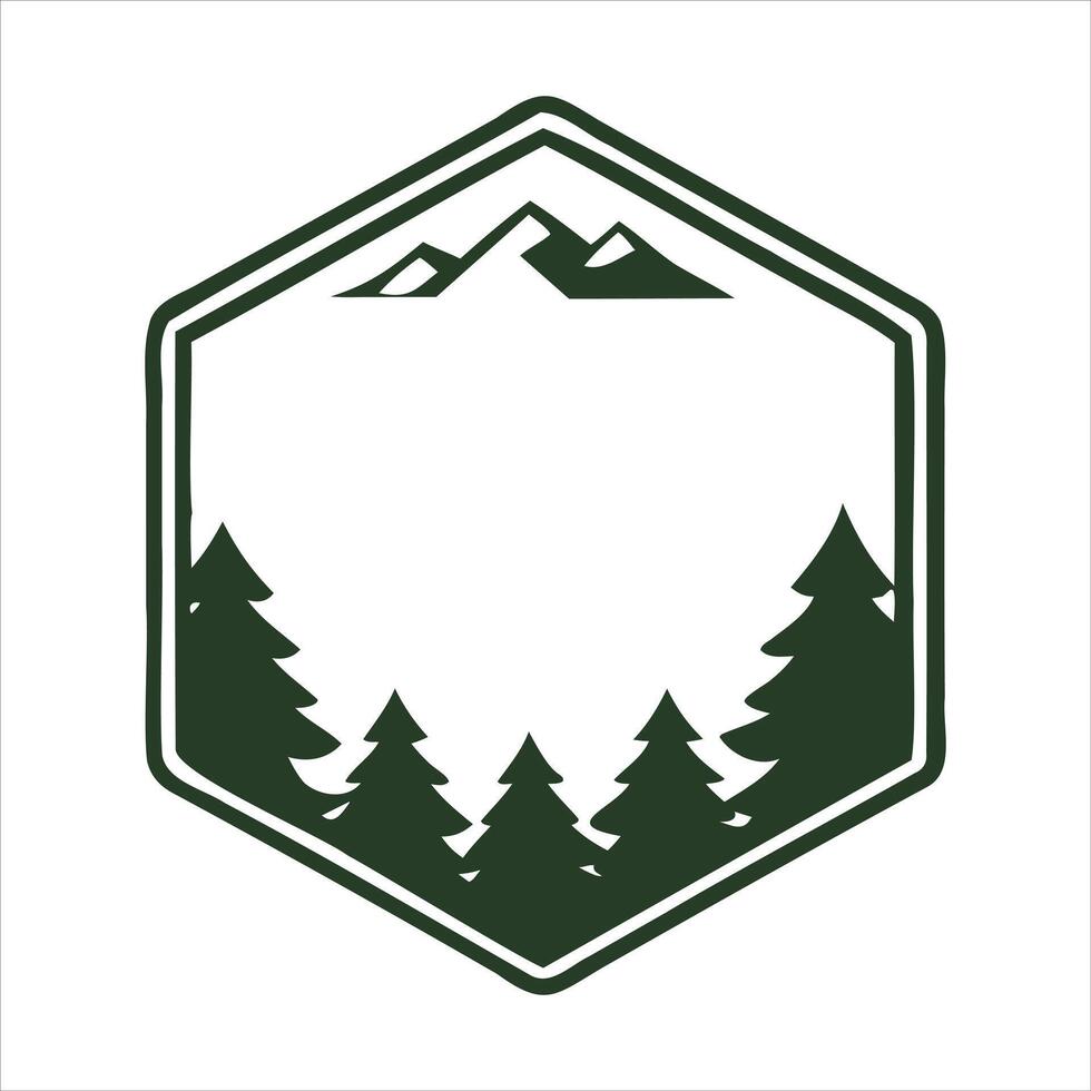 Campfire and Wilderness Whispers vector