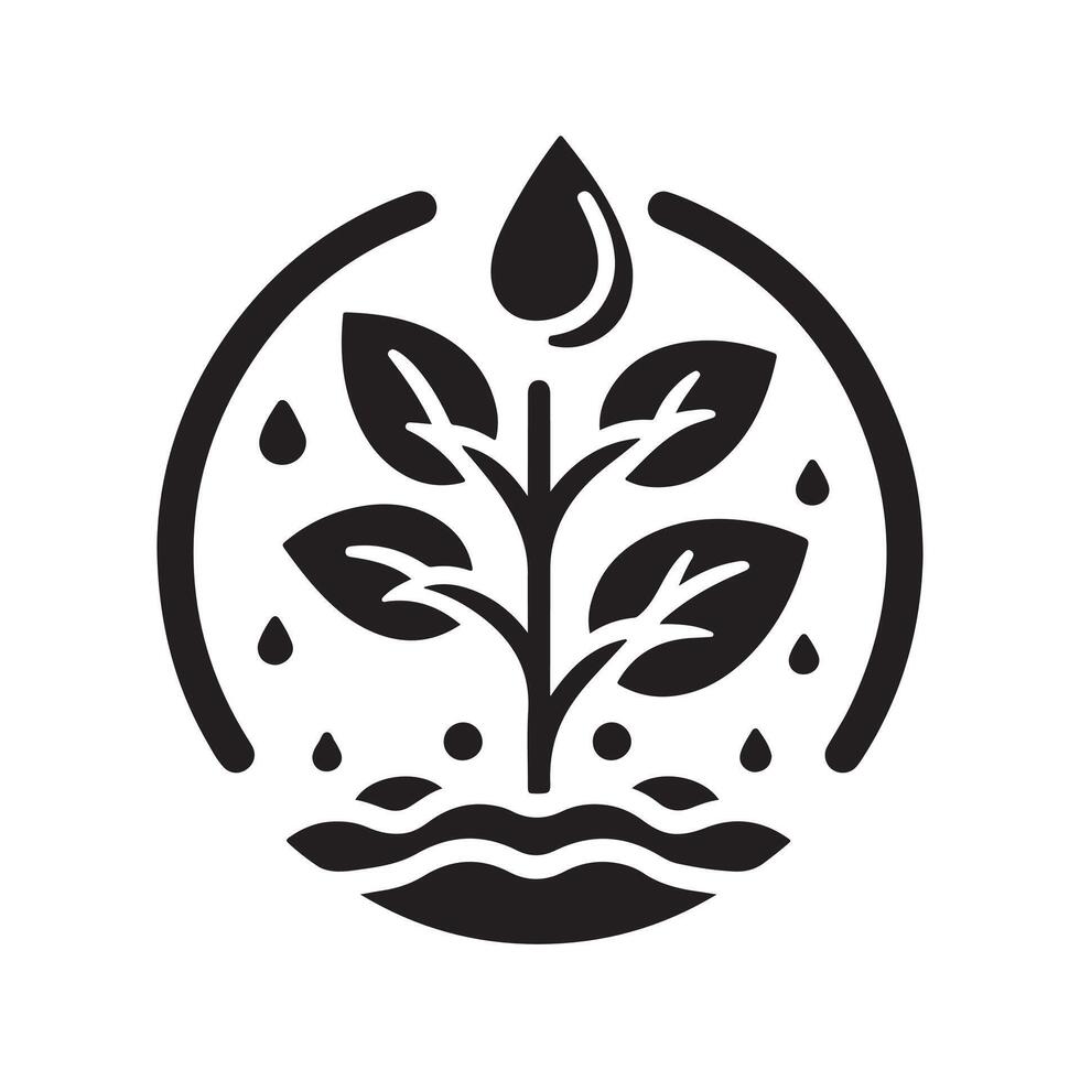Artistic Botanical Silhouette Vectors