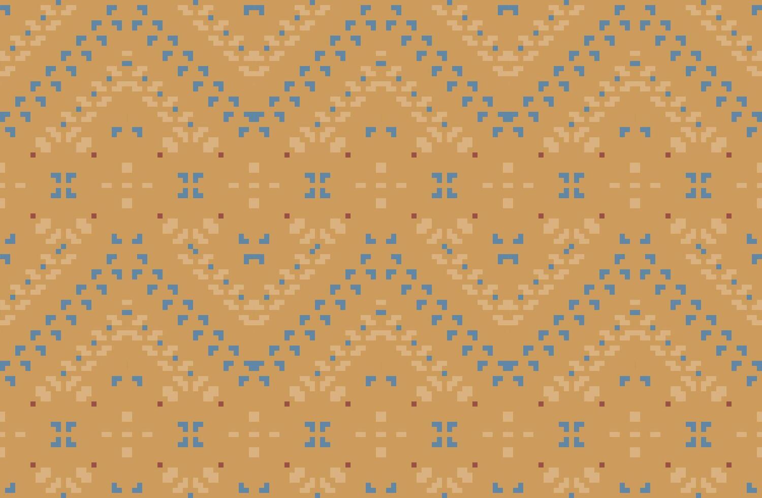 Squares Traditional Log Cabin Quilt Patternfolk Embroidery, Aztec Geometric Ornament Print. Design for Carpet, Wallpaper, Clothing, Wrapping, Fabric vector