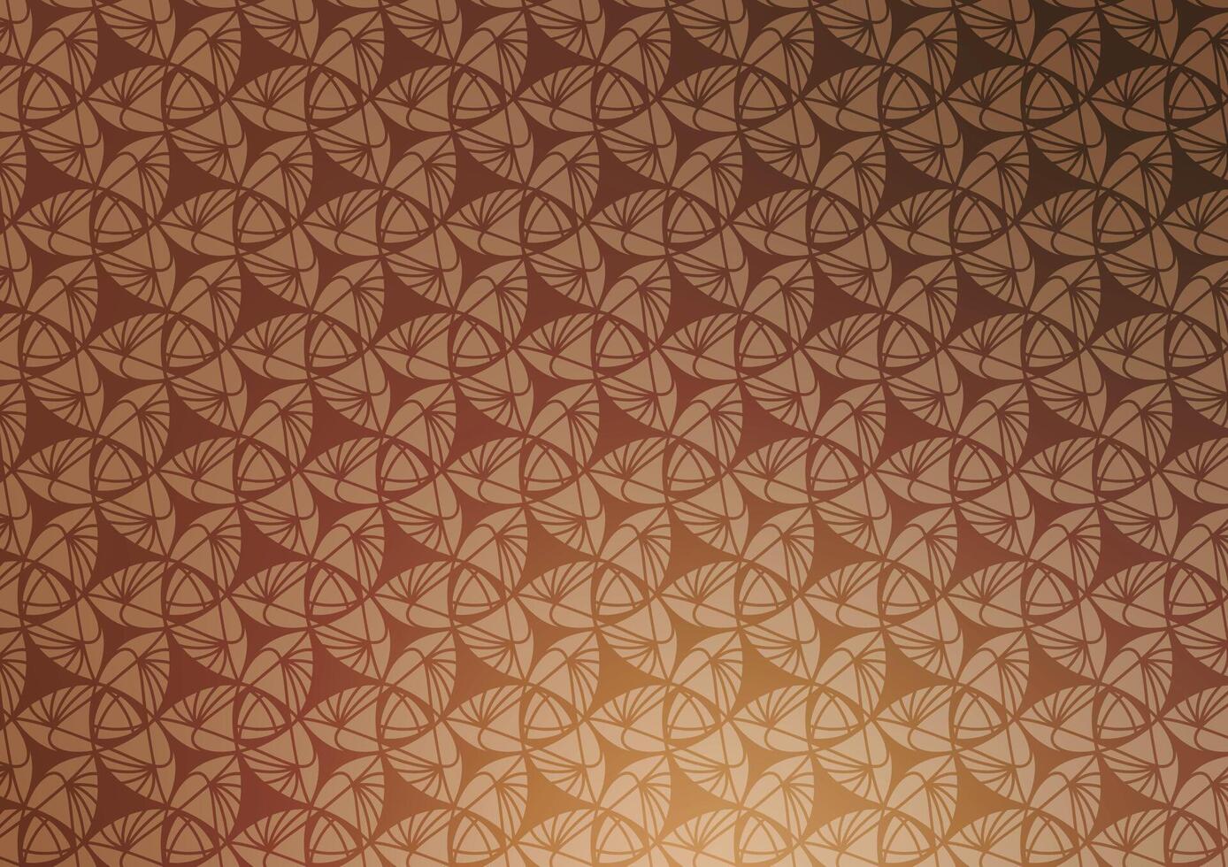Abstract art pattern brown gradient triangle background vector