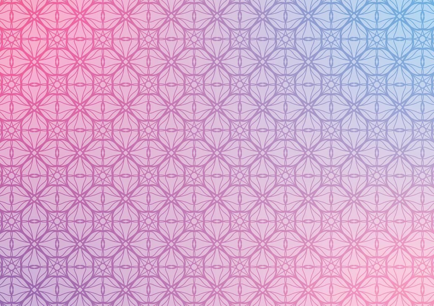 Purple pattern gradient square art background vector