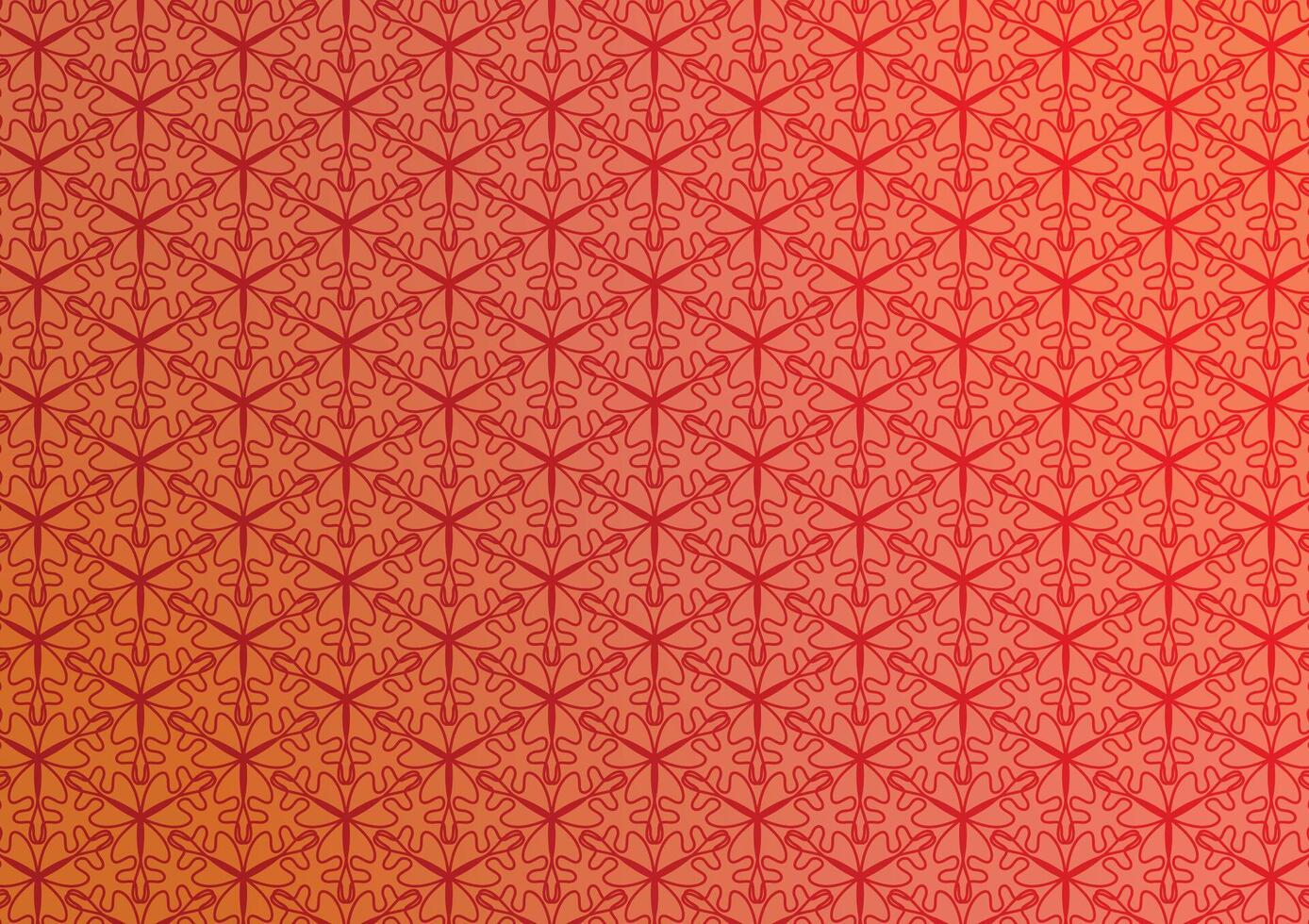 Red geometry pattern gradient art background vector
