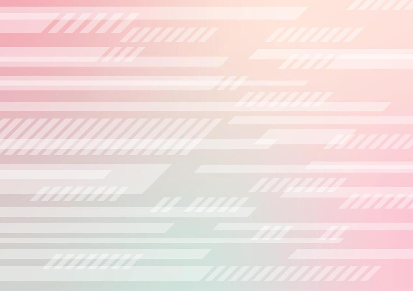 Soft line art graphic presentation pink background vector