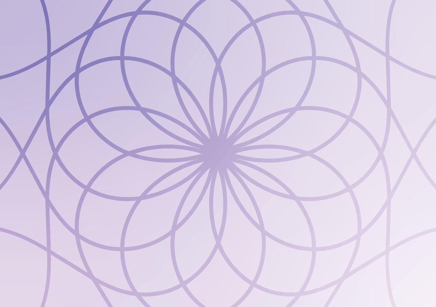 Art flower mandala soft gradient background vector