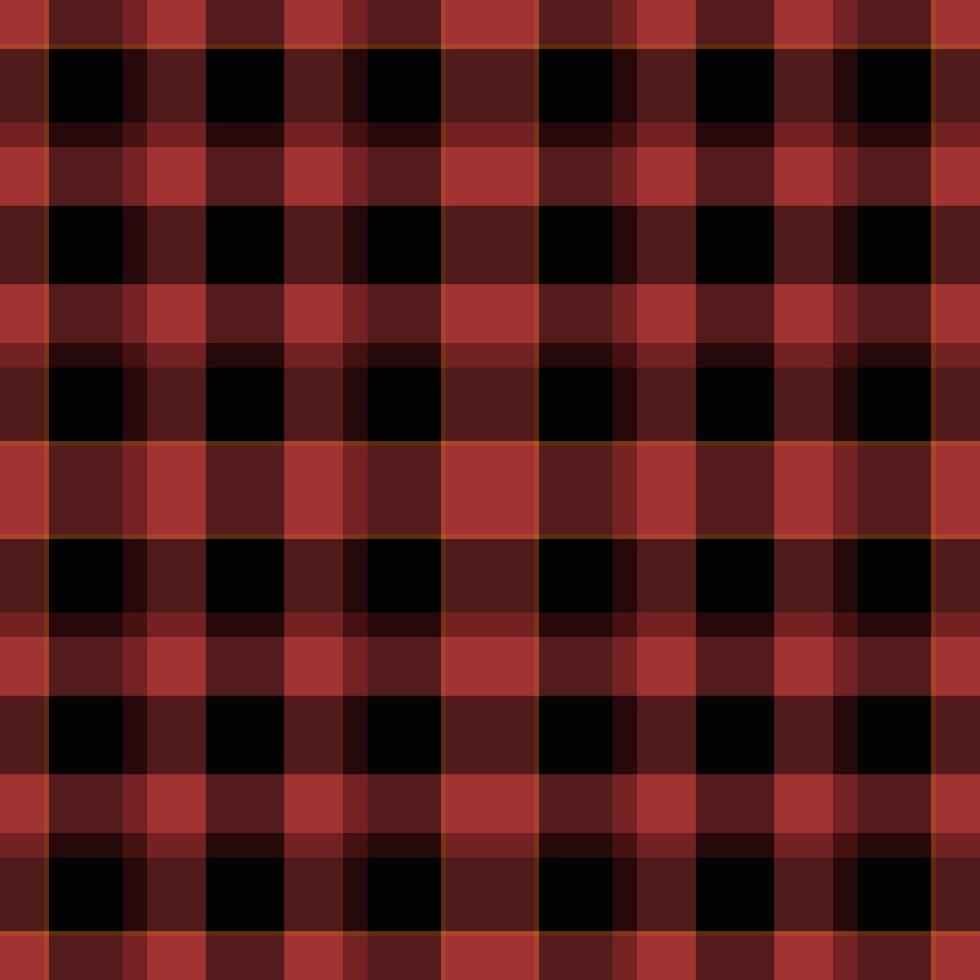 Perfection texture seamless check, scenery textile fabric pattern. Diwali background tartan plaid in red and black colors. vector