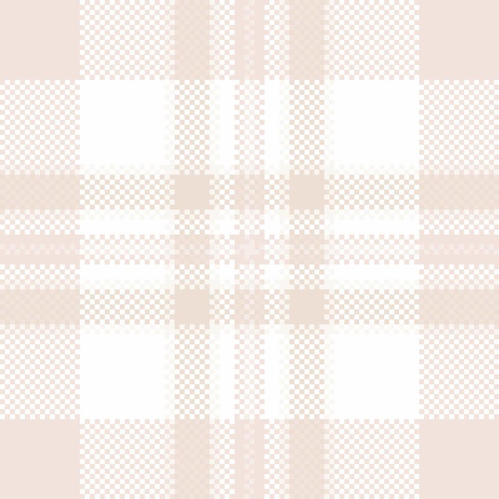 Cell background texture check, dining room seamless plaid tartan. Deluxe fabric textile pattern in light and white colors. vector