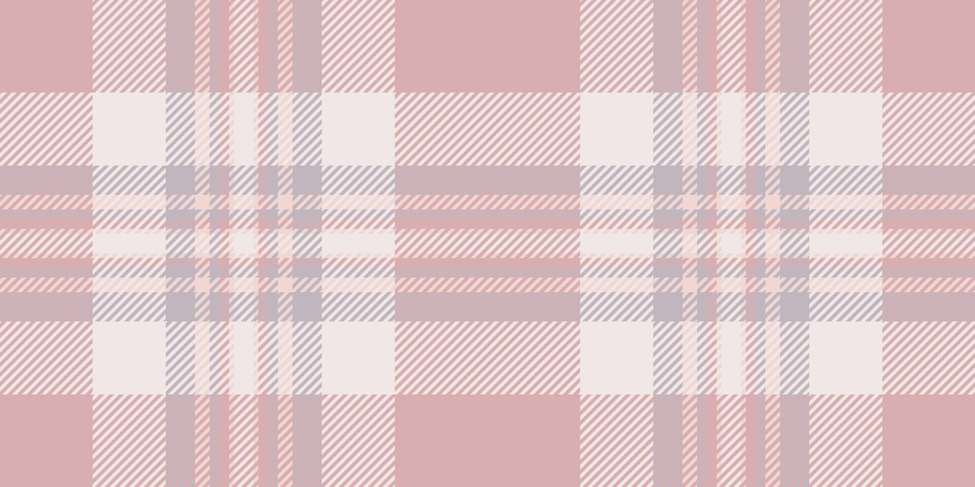 Stripped seamless fabric texture, home tartan plaid . White pattern background textile check in light and white colors. vector