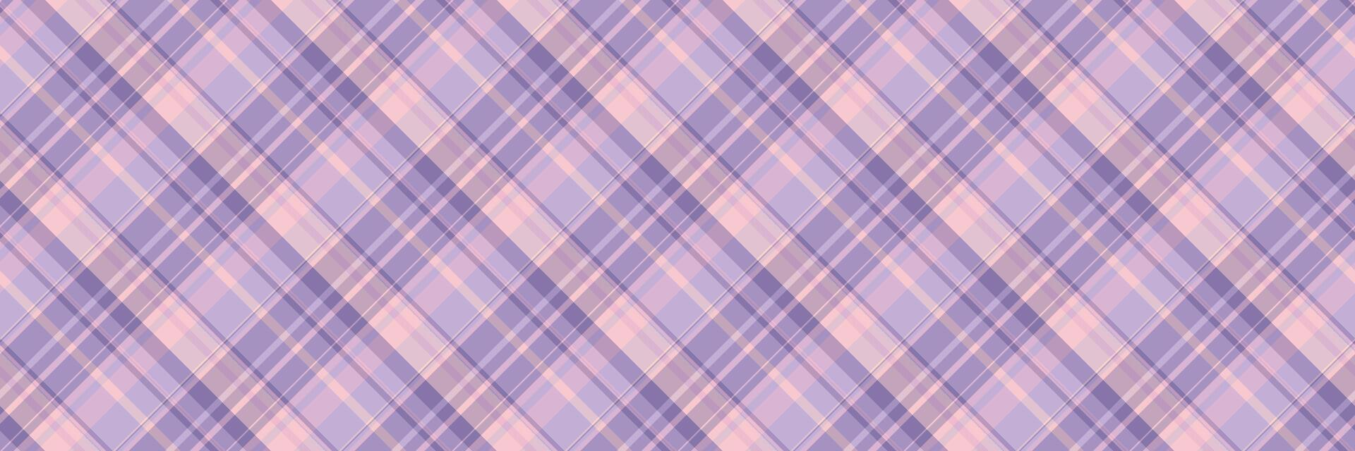 Textured texture plaid pattern, ethnic check tartan . Customizable textile background seamless fabric in light and pastel colors. vector