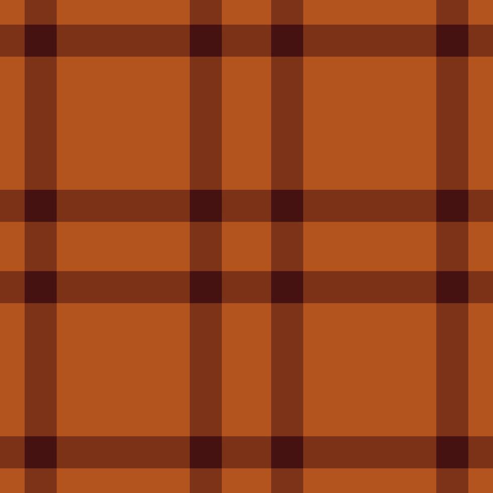 Stylish brown and dark brown plaid pattern. Perfect for fallthemed designs, textiles, website backgrounds, or packaging. Clean, simple, and versatile. vector