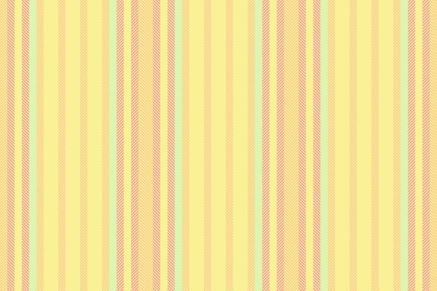 Invitation background seamless lines, composition textile pattern texture. Yure fabric stripe vertical in yellow and orange colors. vector