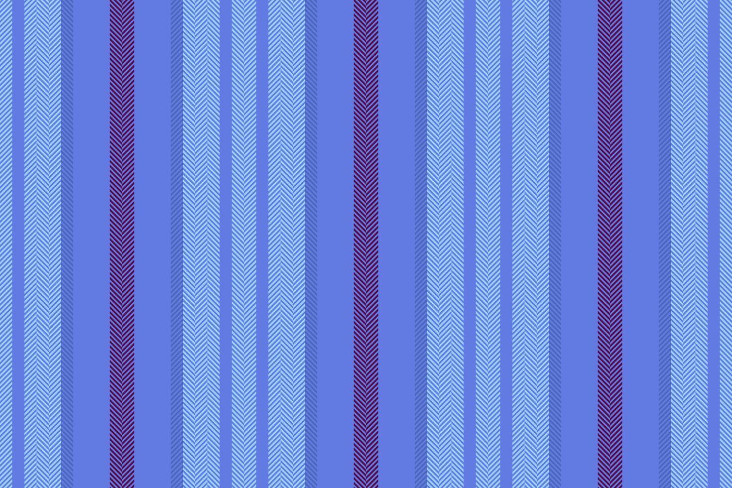 Poat textile vertical, chic lines stripe background. Icrapbooking fabric seamless pattern texture in blue and cyan colors. vector