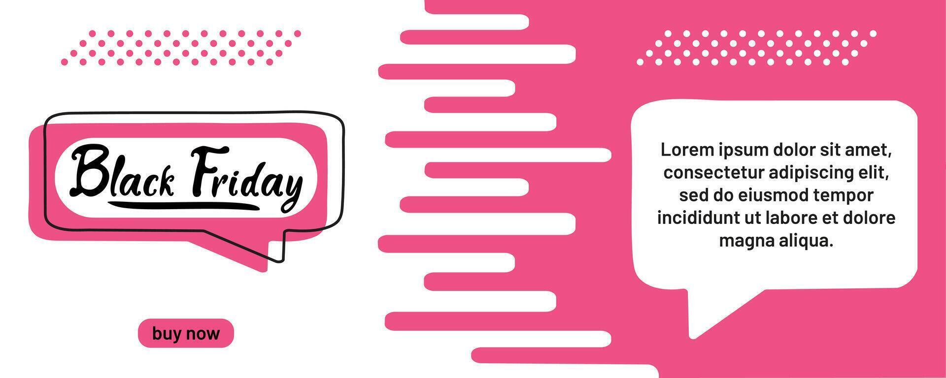 Exciting deals and offers during the shopping event held on Black Friday vector