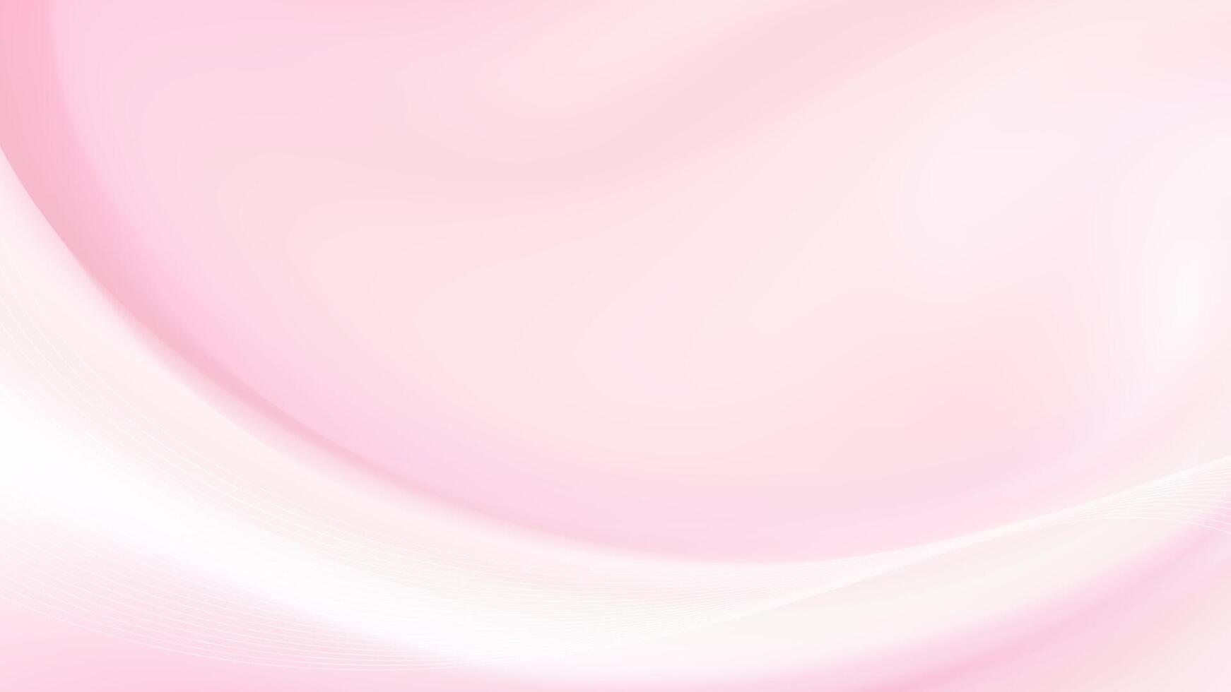 Abstract background with a soft flowing pink texture vector