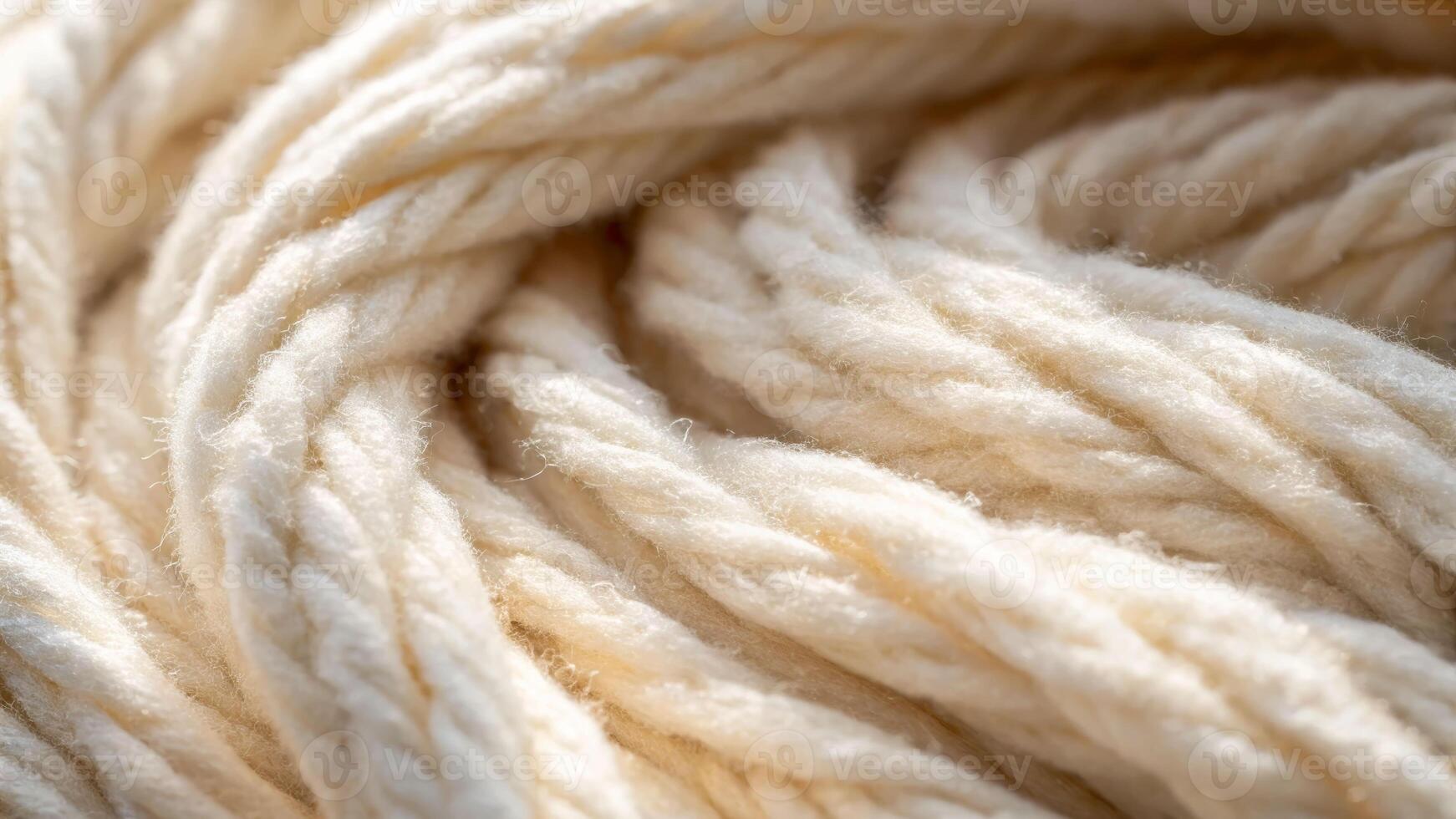 Soft textured yarn close-up studio textile photography soft neutral tones detailed view crafting inspiration photo