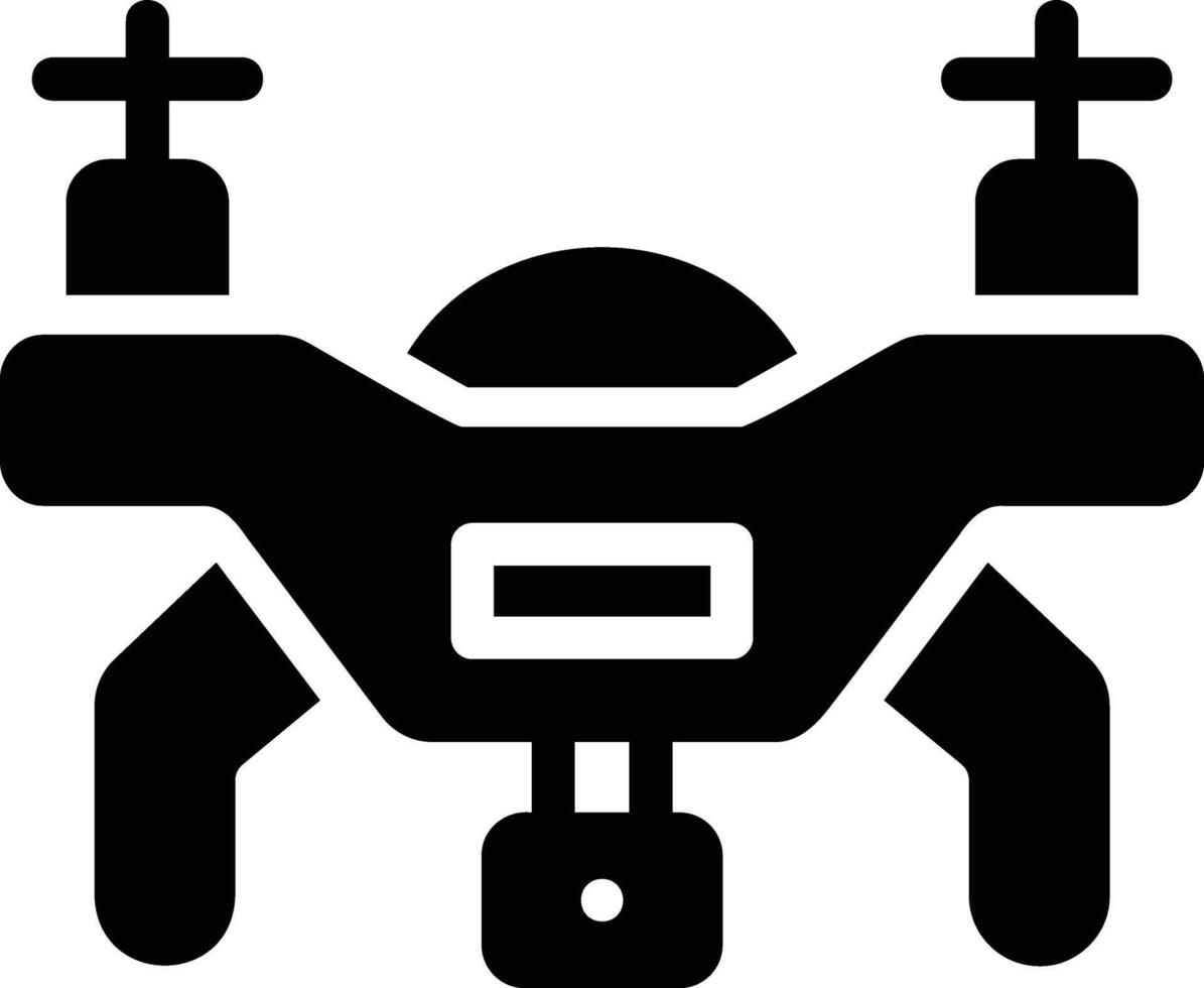 drone in flat design style vector