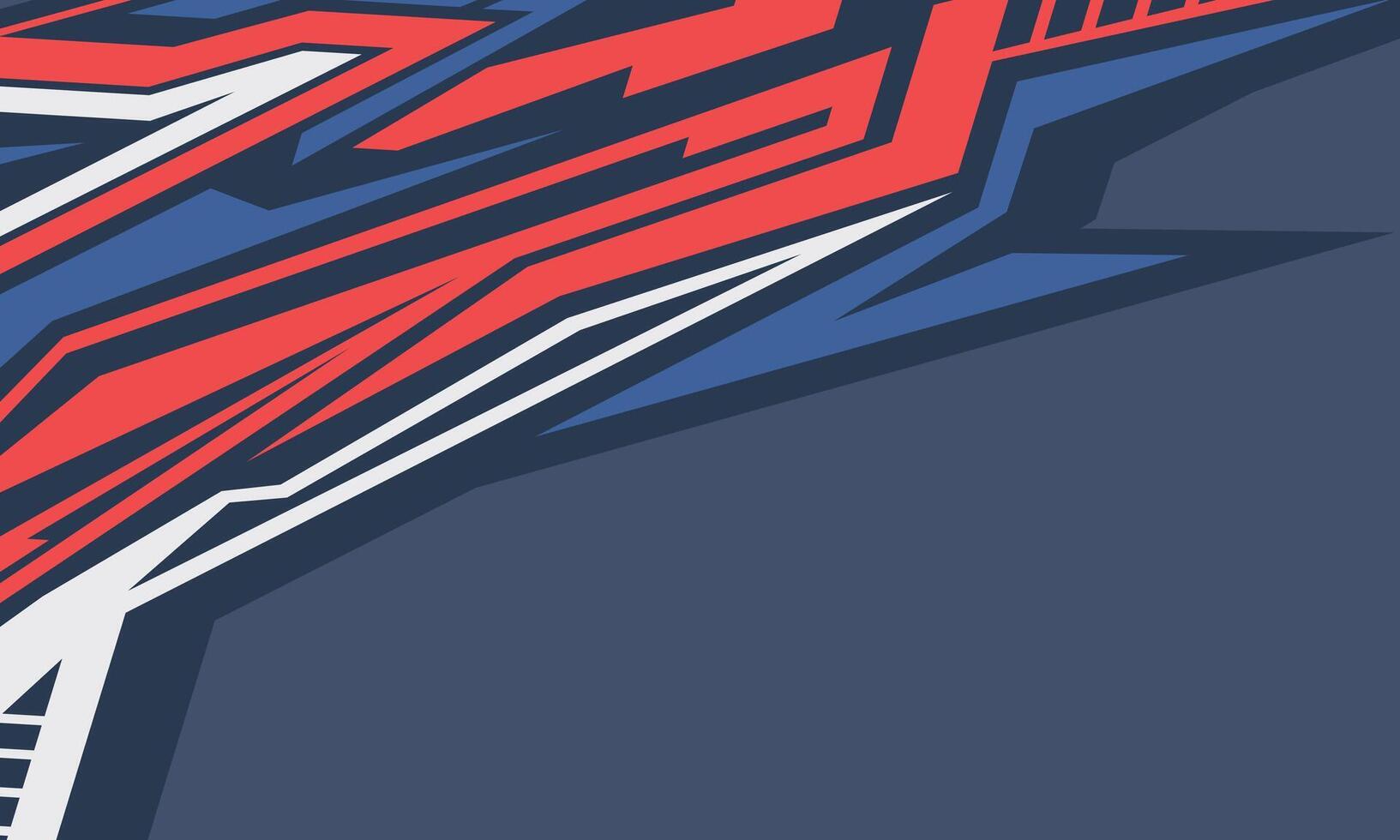 Abstract futuristic geometric background racing style vector