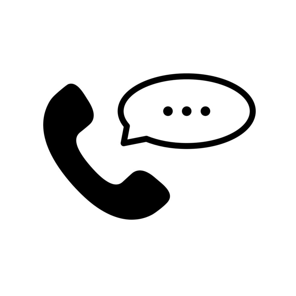 Phone call icon. Communication symbol. Talking icon by phone vector