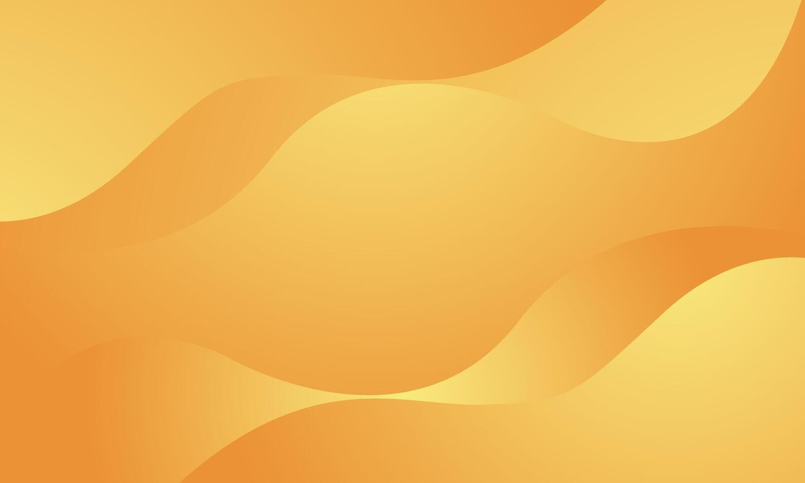 Yellow orange wave shape abstract background images vector