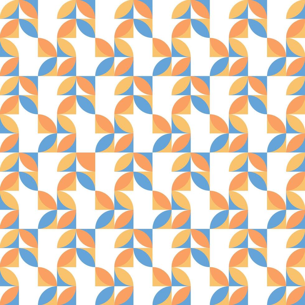 Geometric Seamless Pattern Background Design Creative Idea vector