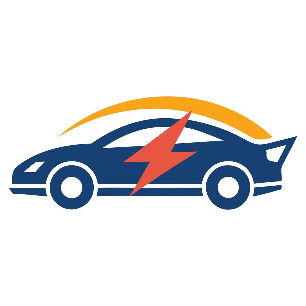 Stylish Auto Logo - High-Quality Illustration vector