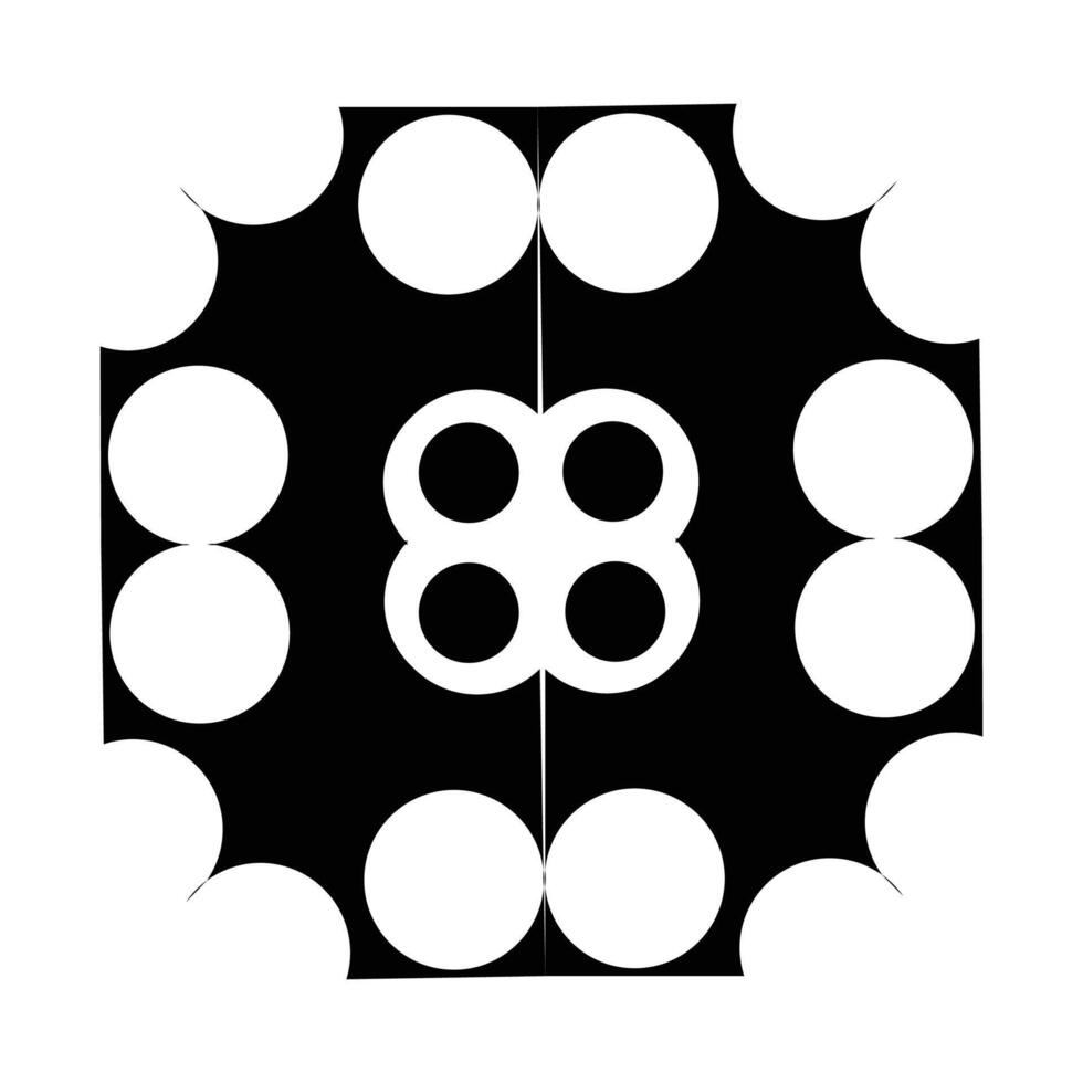 Geometric Circle Pattern vector