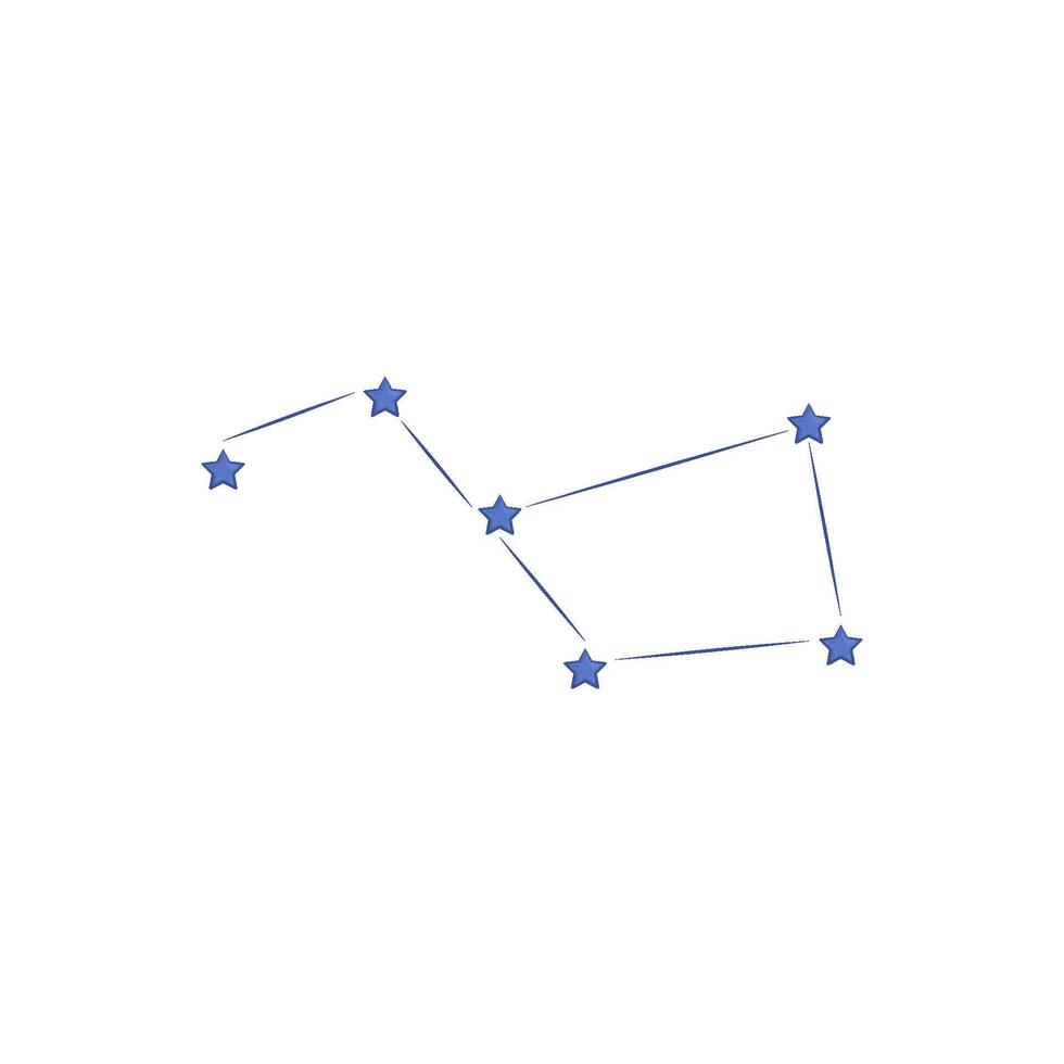 illustration of constellation vector
