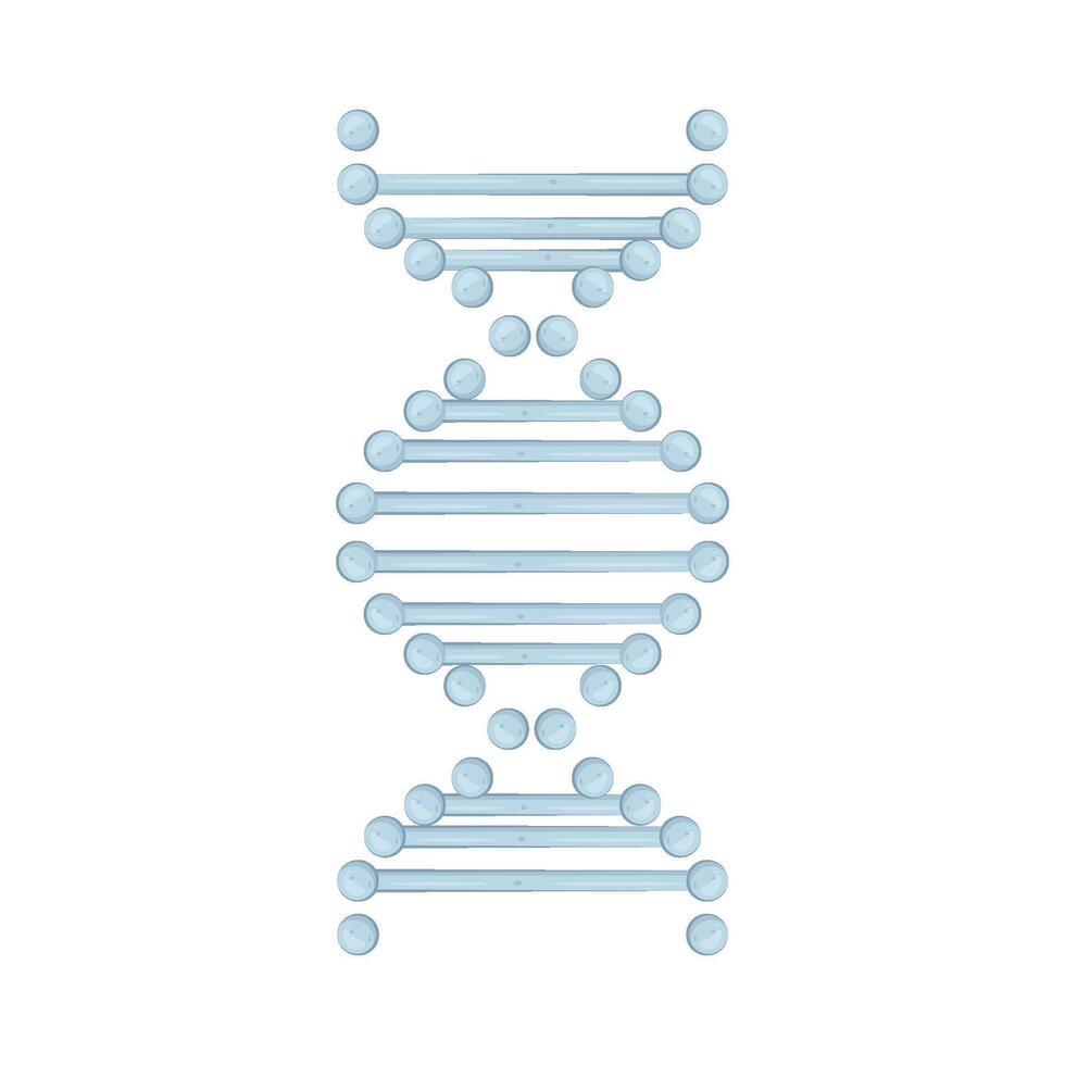 DNA helix illustration vector