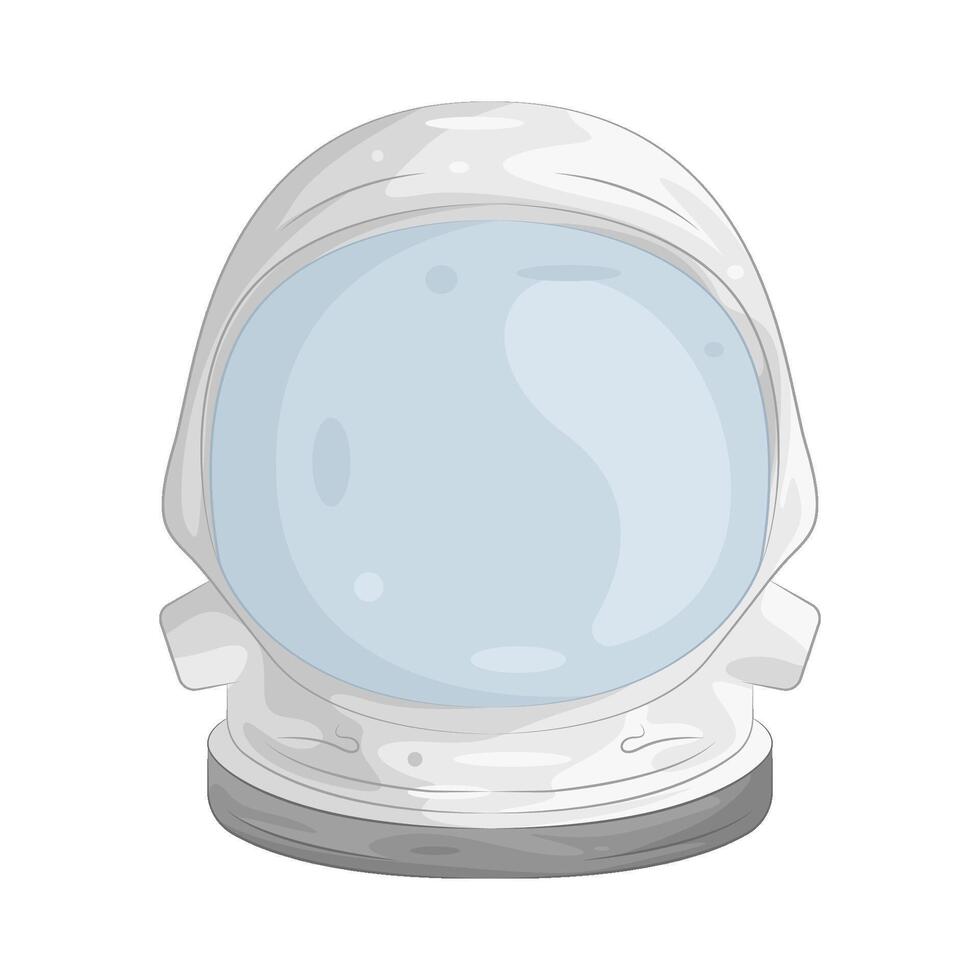 space helmet illustration vector