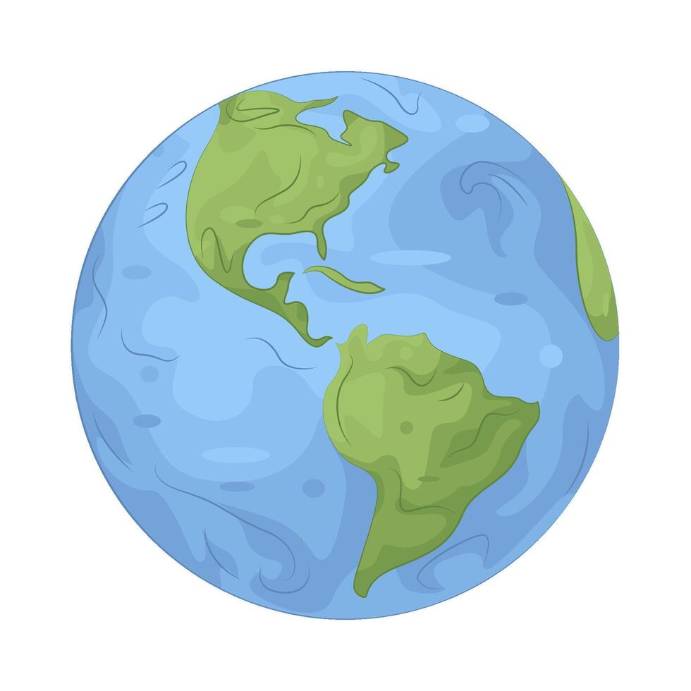 illustration of a earth vector