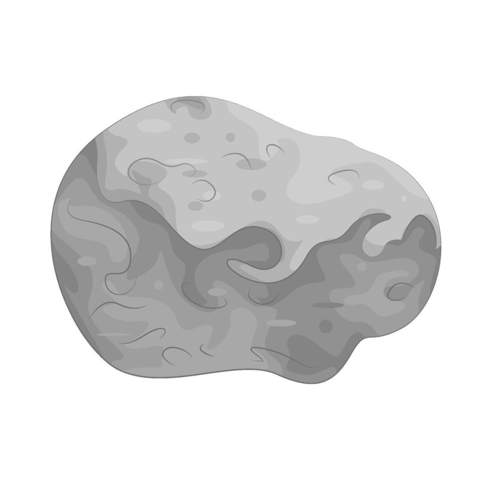 illustration of asteroid vector