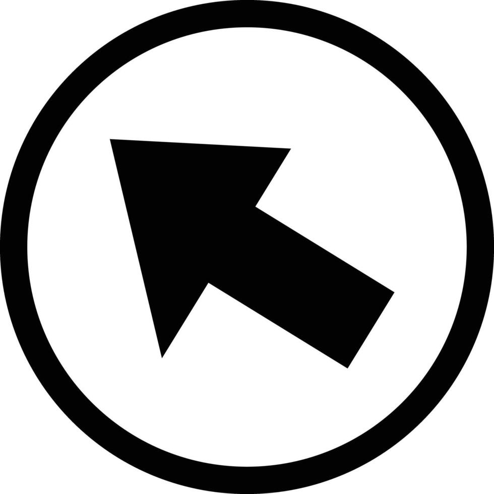Mouse Pointer Icon Click and Cursor Symbol for UI and Web vector