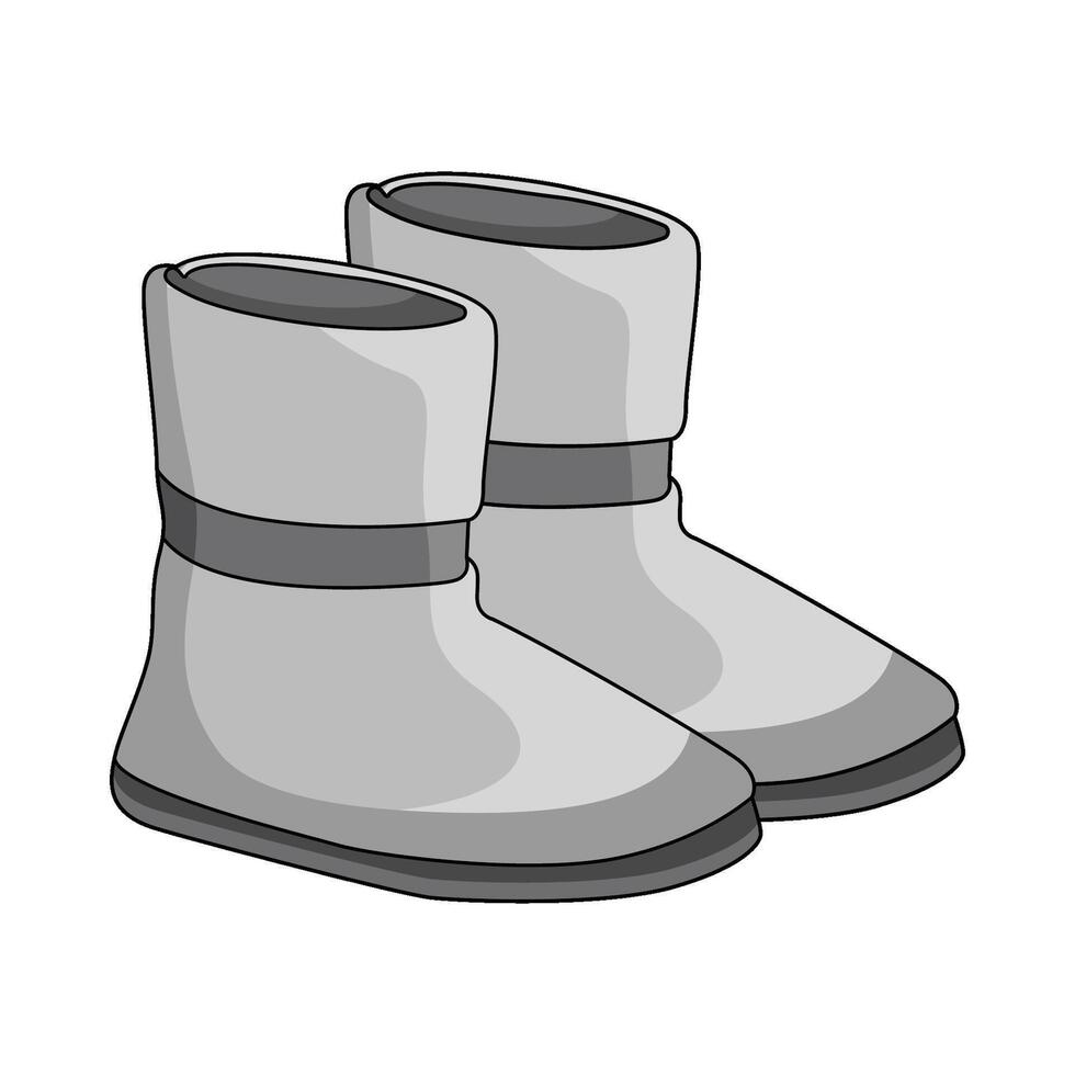illustration of Space Boots vector