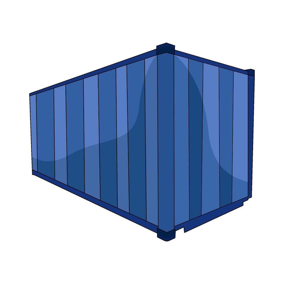illustration of Container vector