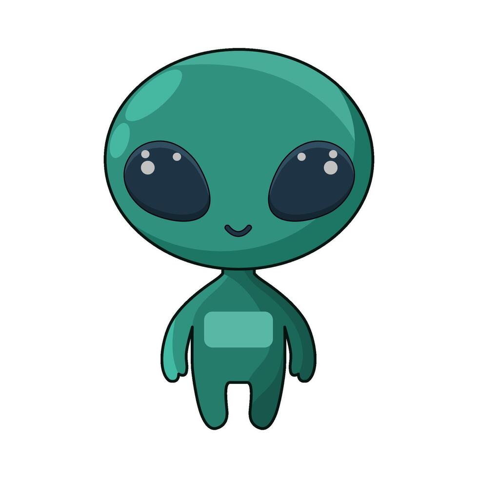 illustration of aliens vector