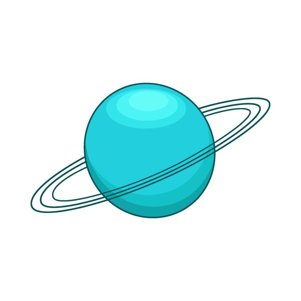 illustration of uranus vector