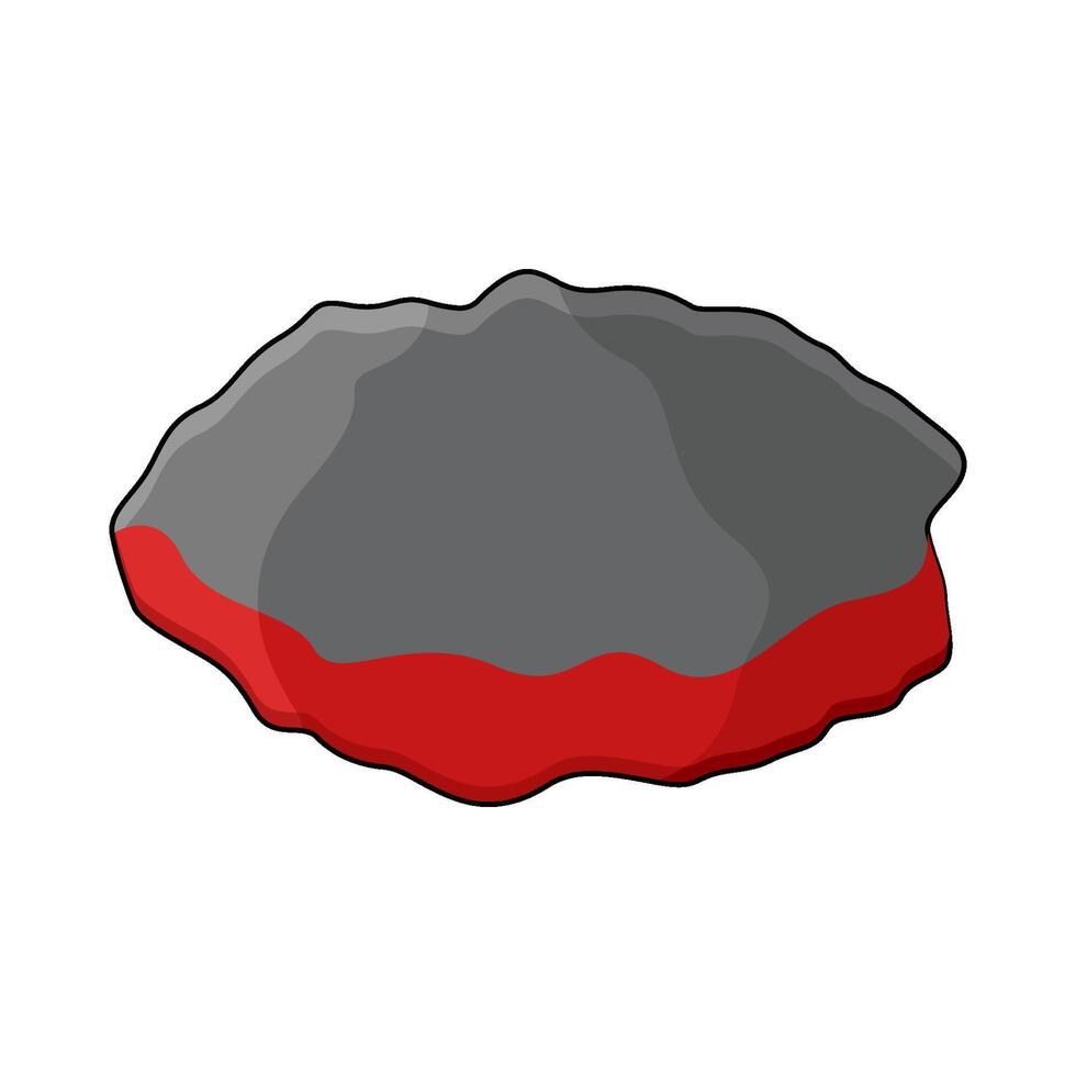 illustration of asteroid vector