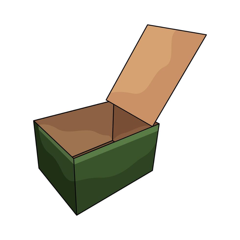 Ammunition Box illustration vector
