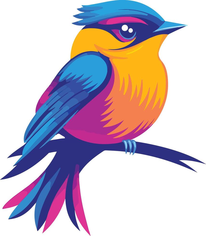 Feathered Symbol Design vector