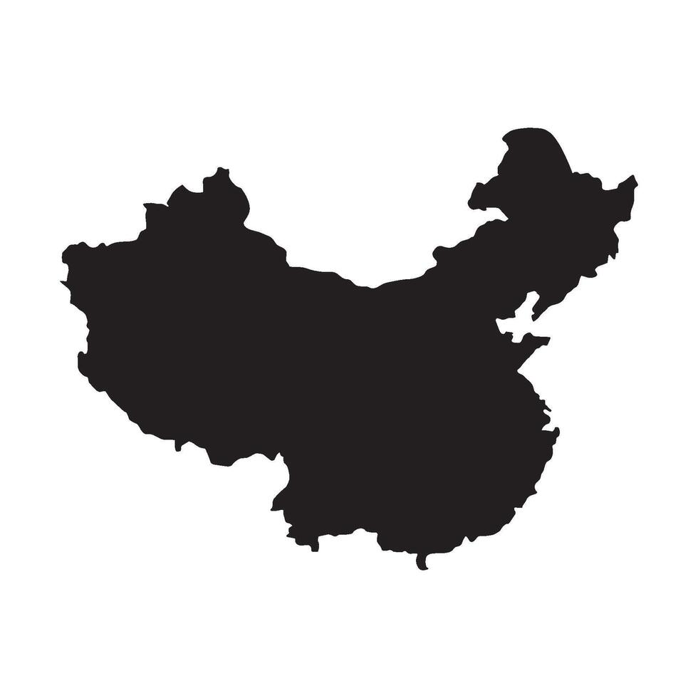 China Map Icon Design vector