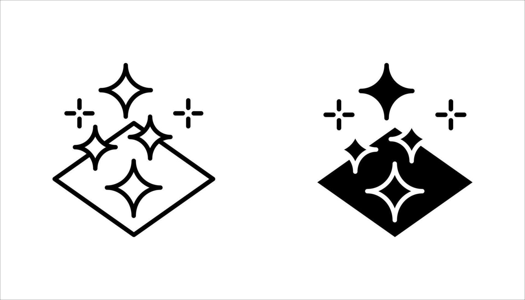 clean surface icon vector