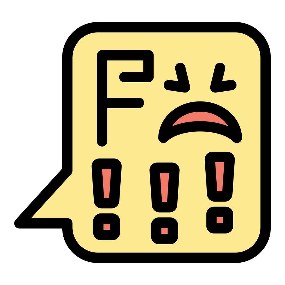Expressing frustration with angry exclamation marks vector