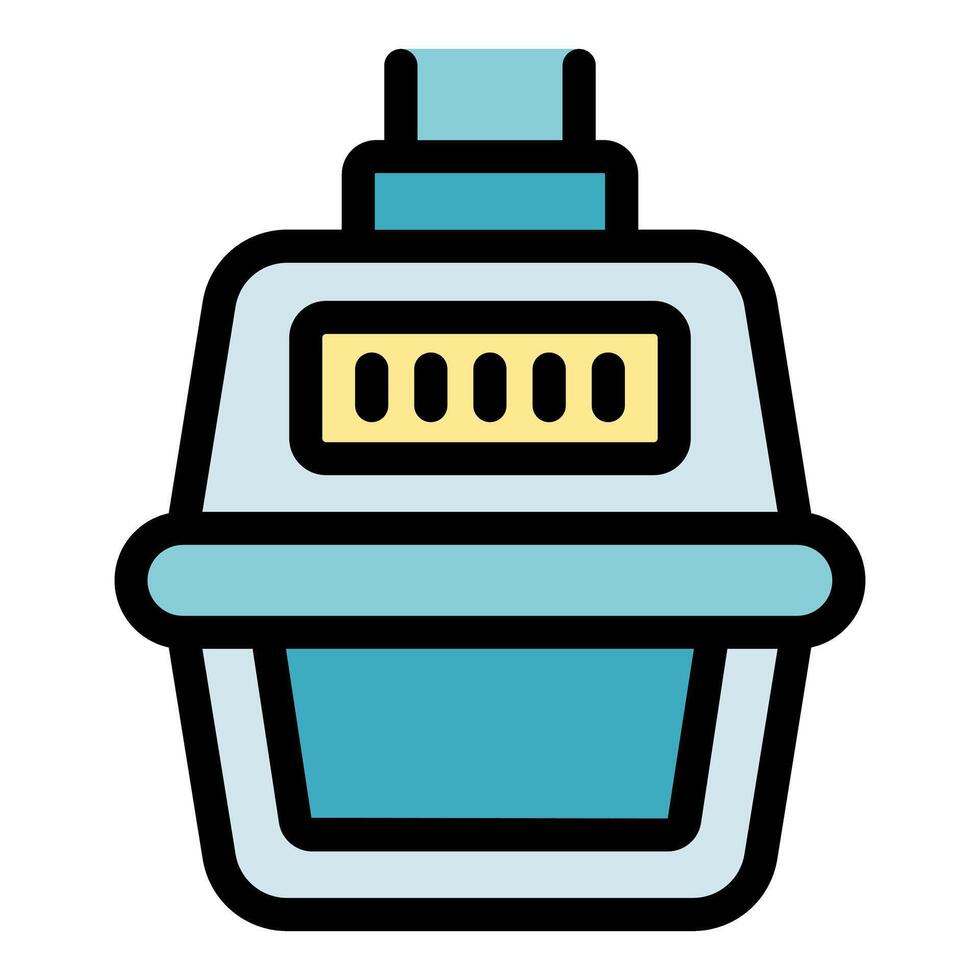 Retro style mechanical parking meter illustration vector