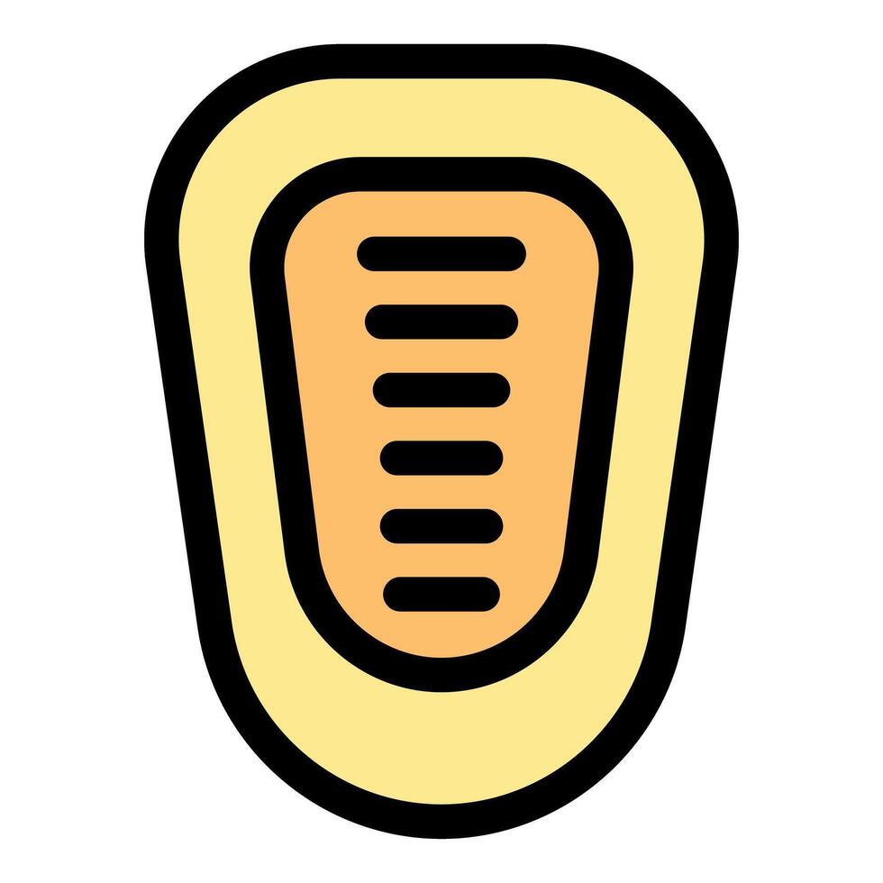 Corn cob icon representing fresh produce and agriculture vector