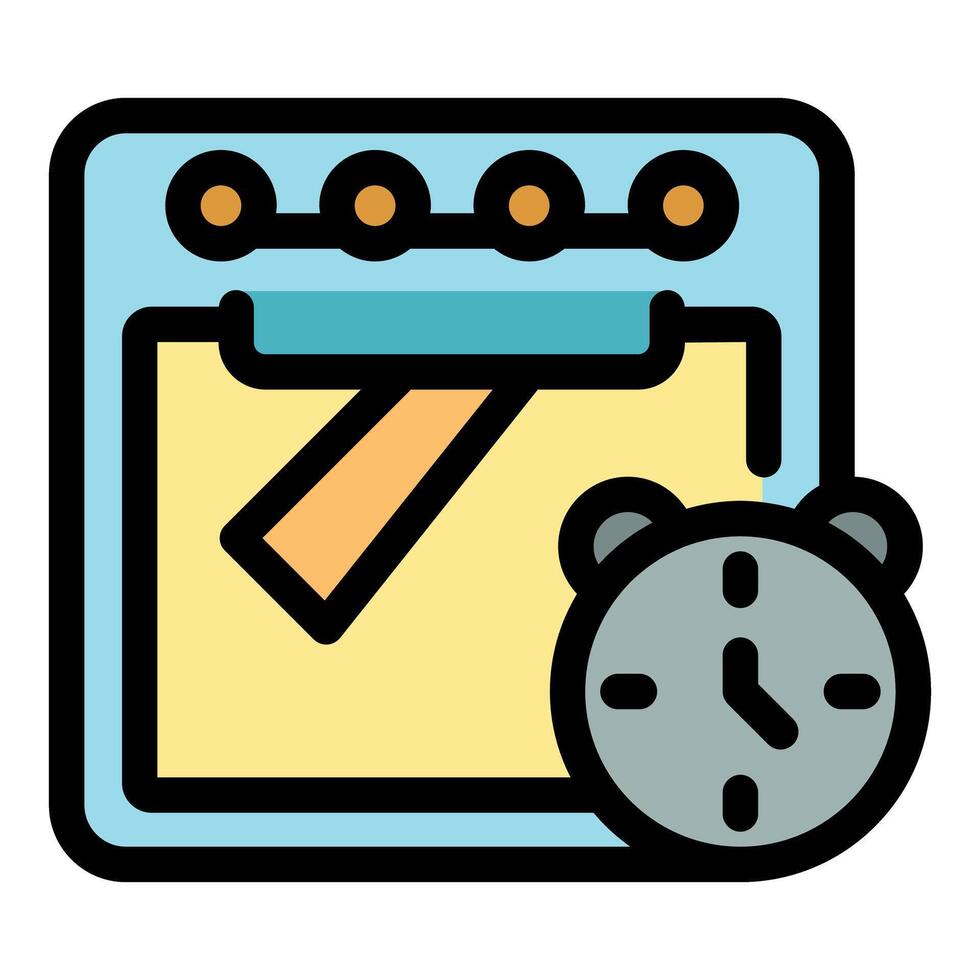 Oven cooking food with timer showing cooking time vector