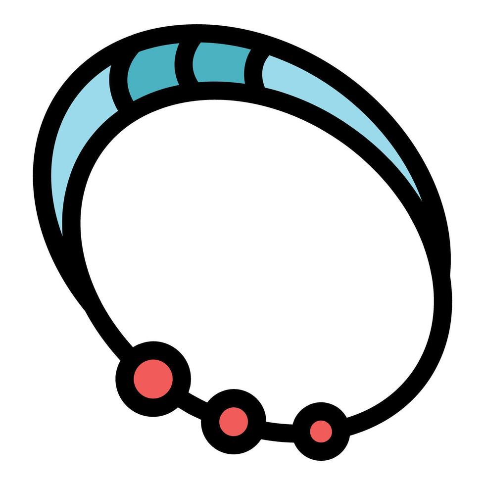 Elegant blue bracelet with red coral beads showing luxury and style vector