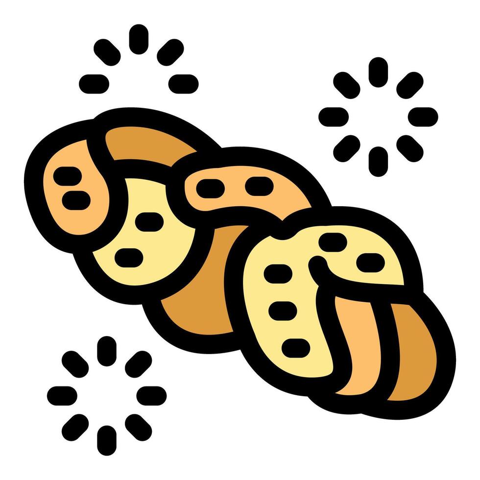Celebrating shabbat with delicious challah bread, a festive icon vector