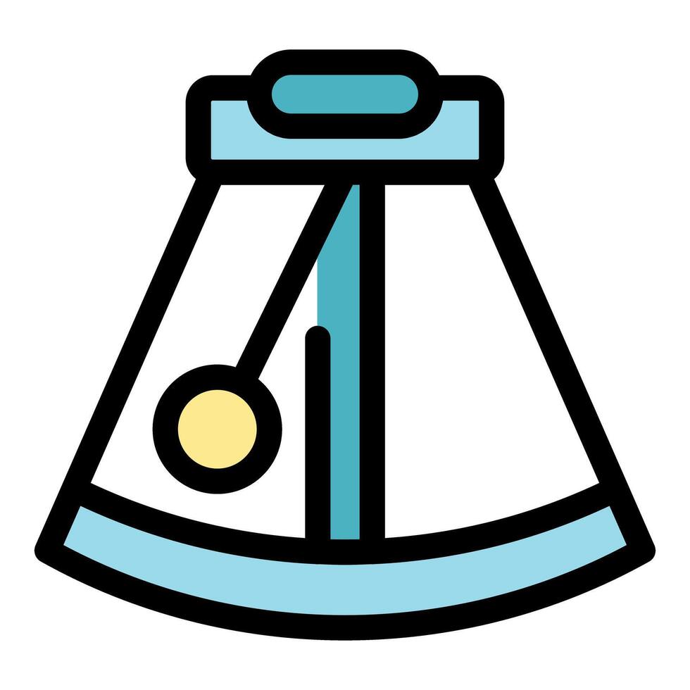 Gravity demonstrator showing conservation of momentum and energy vector