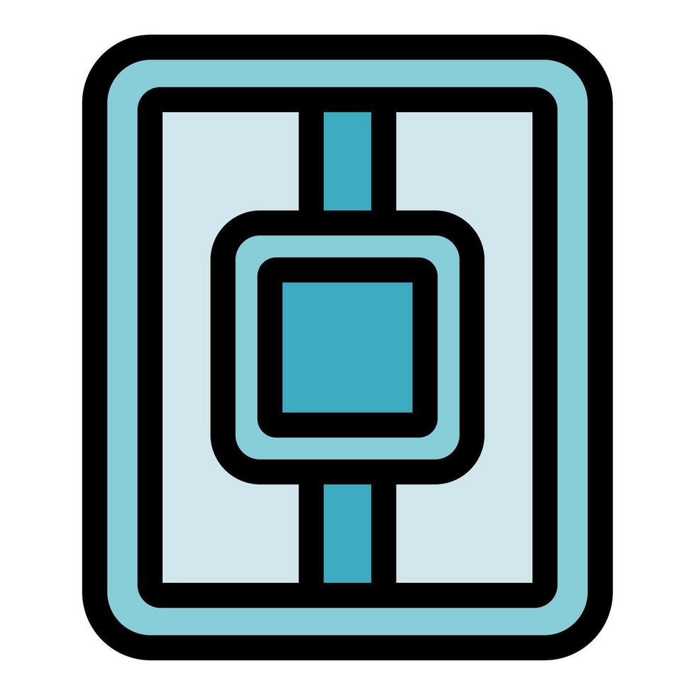 Retro floppy diskette saving digital information icon vector