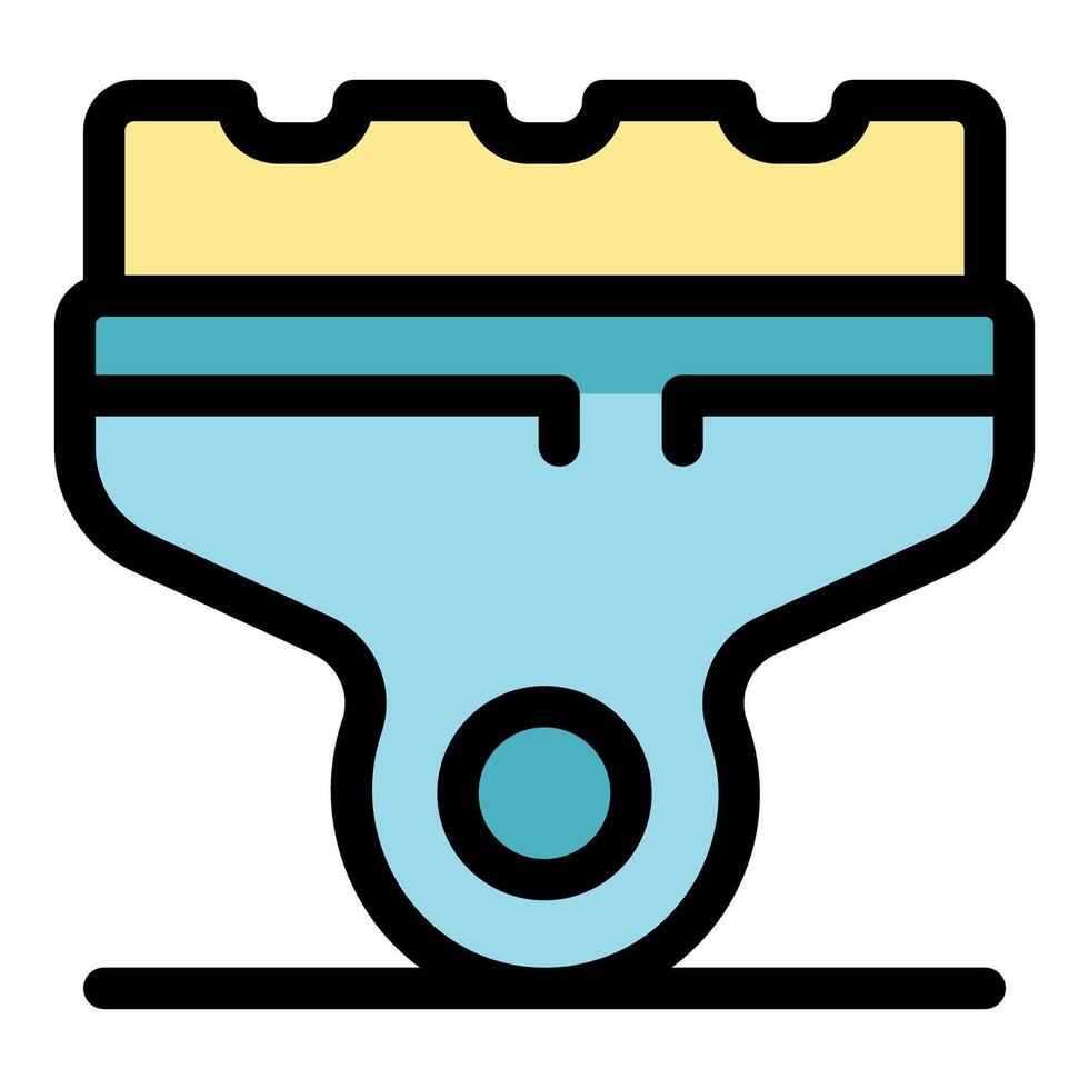 Cleaning brush removing dirt and grime with cleaning tool for easy cleaning vector