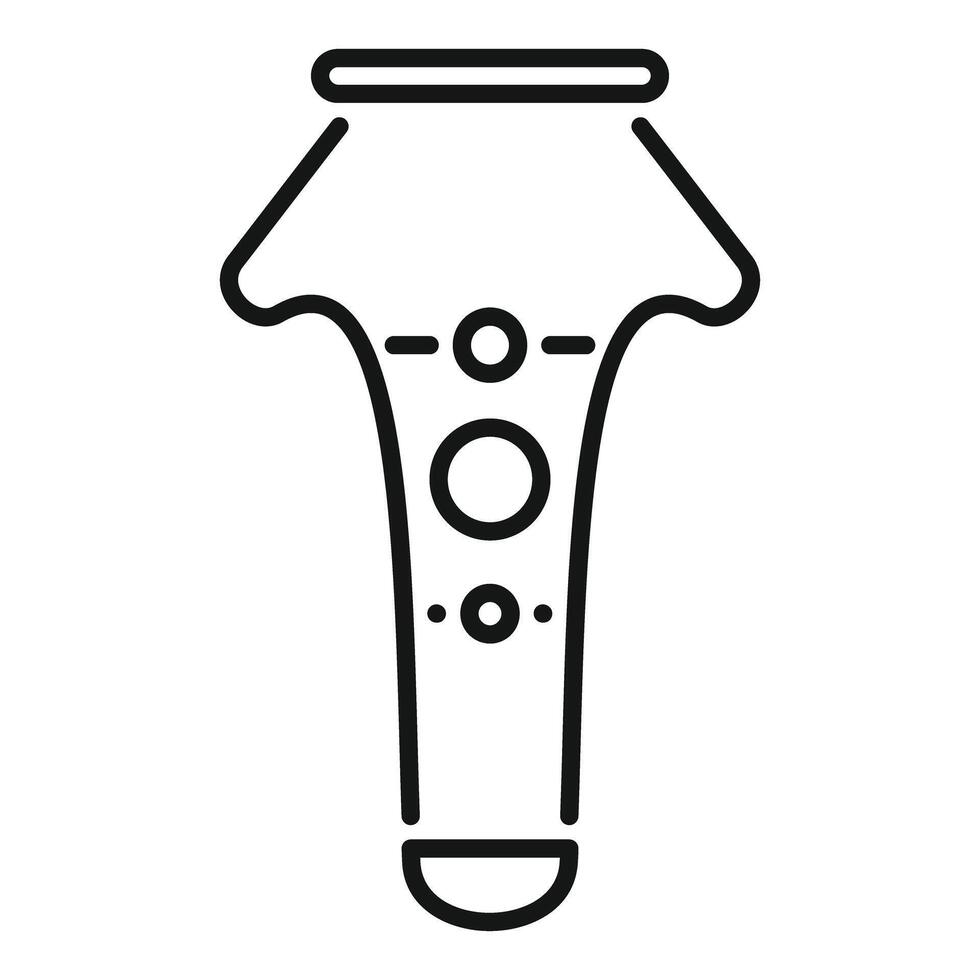 Futuristic controller embracing innovation in gaming technology vector